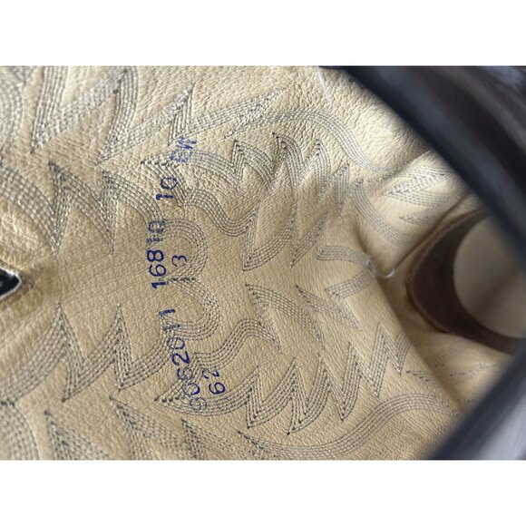 Dan Post Boots Mens Sz 10 EW Teju Lizard Western Cowboy Exotic Leather El Paso - Picture 7 of 12